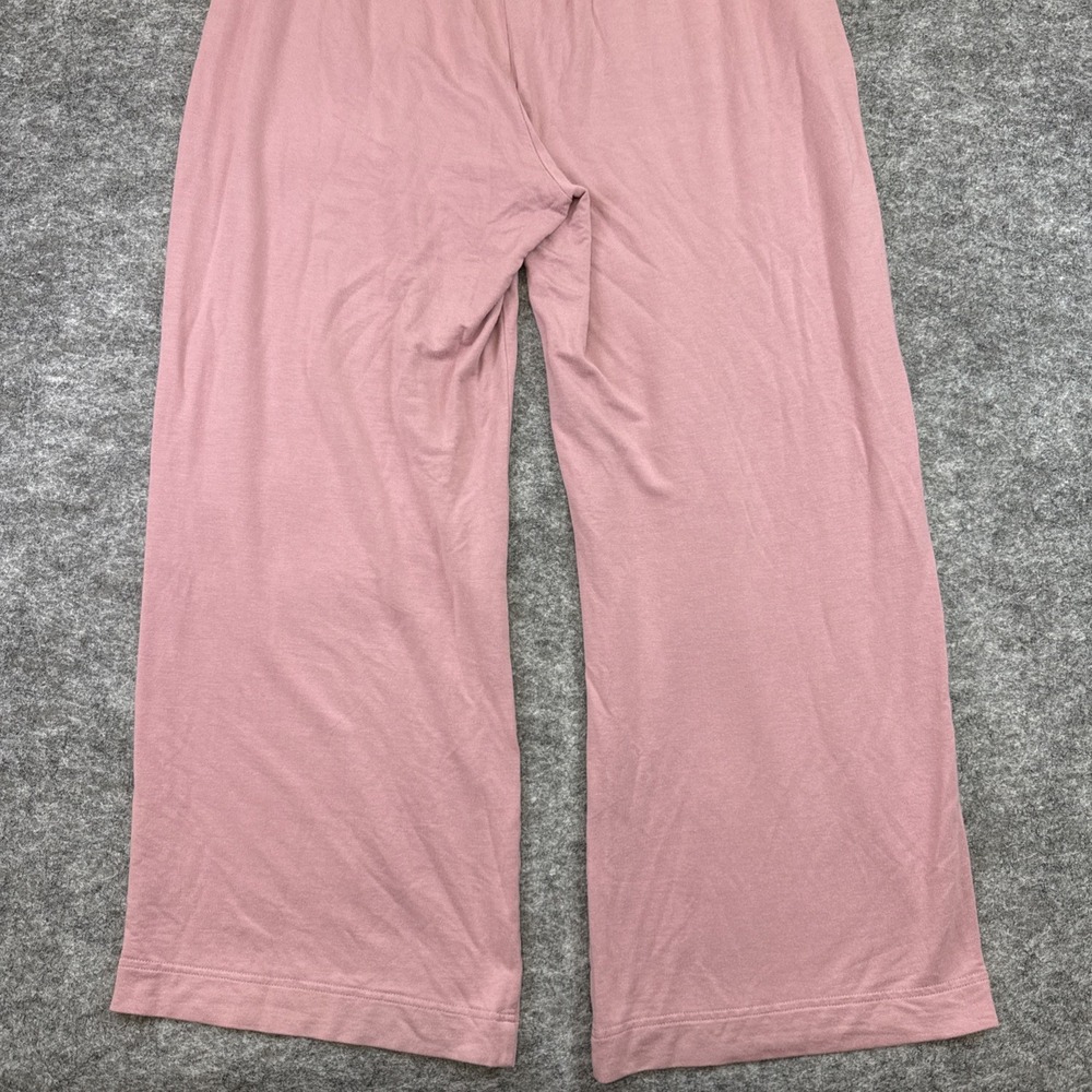 LAKE Women's Dusty Rose Pajama Set - Long Sleeve Top & Drawstring Pants - Picture 6 of 16